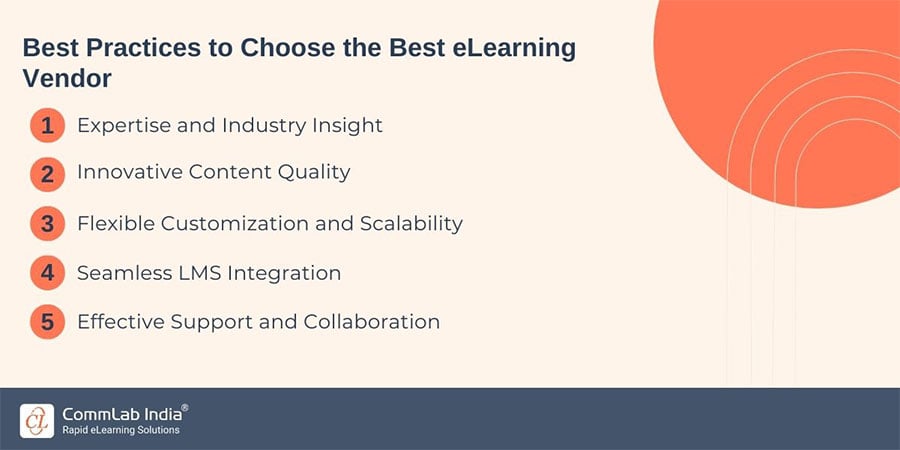 Best Practices to Choose the Best eLearning Vendor 