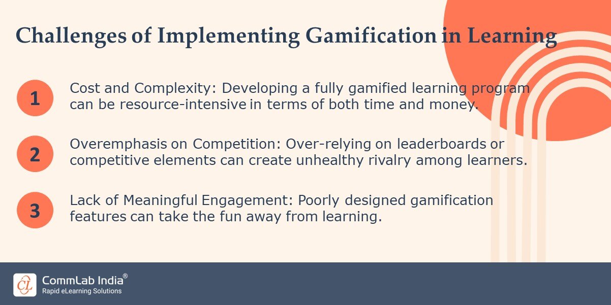 Challenges of Implementing gamification in Learning