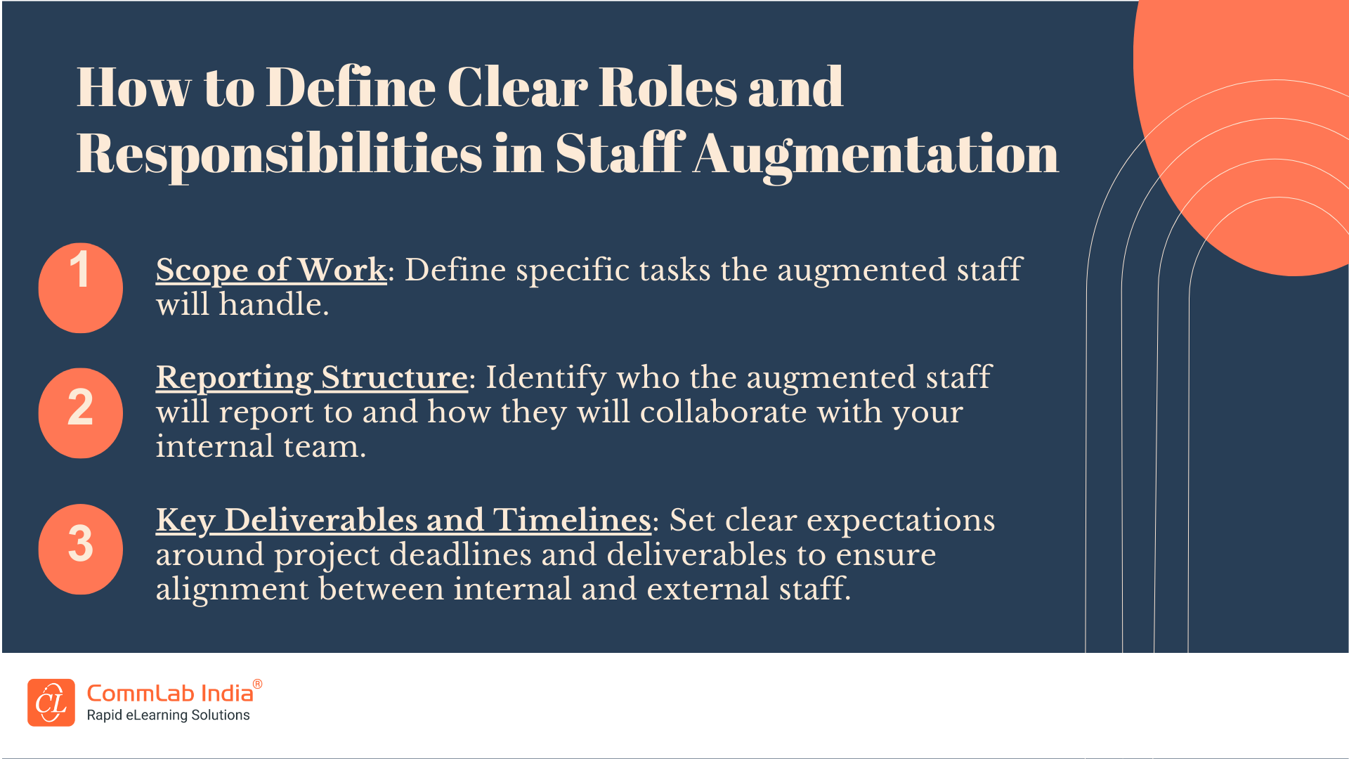 Defining Clear Roles and Responsibilities in Staff Augmentation