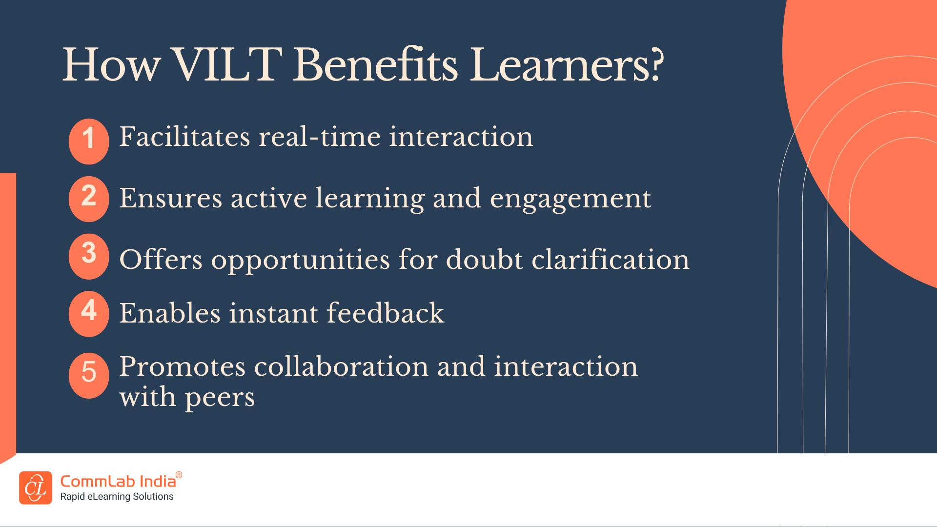 Explore How VILT Benefits Learners