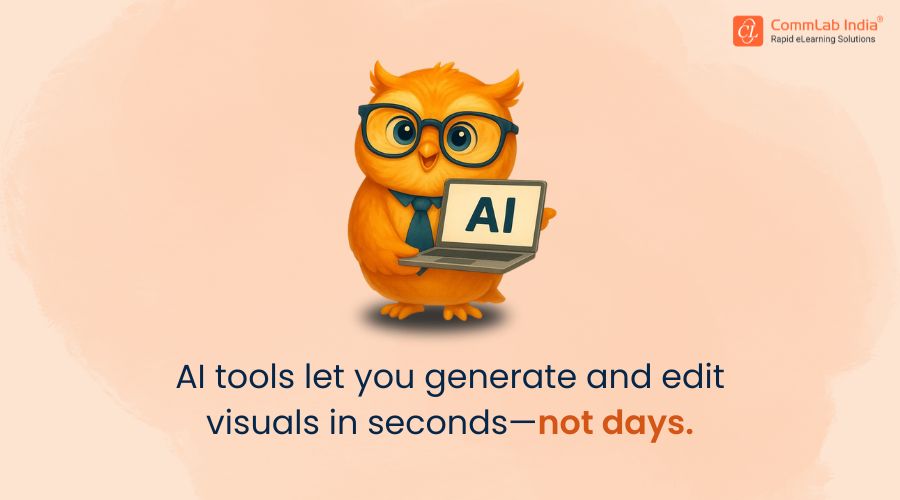Faster visual Creation with AI Tools