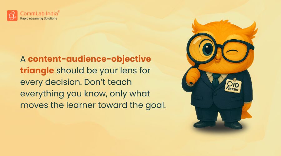 Focus-Driven Learning The Content-Audience-Objective Approach