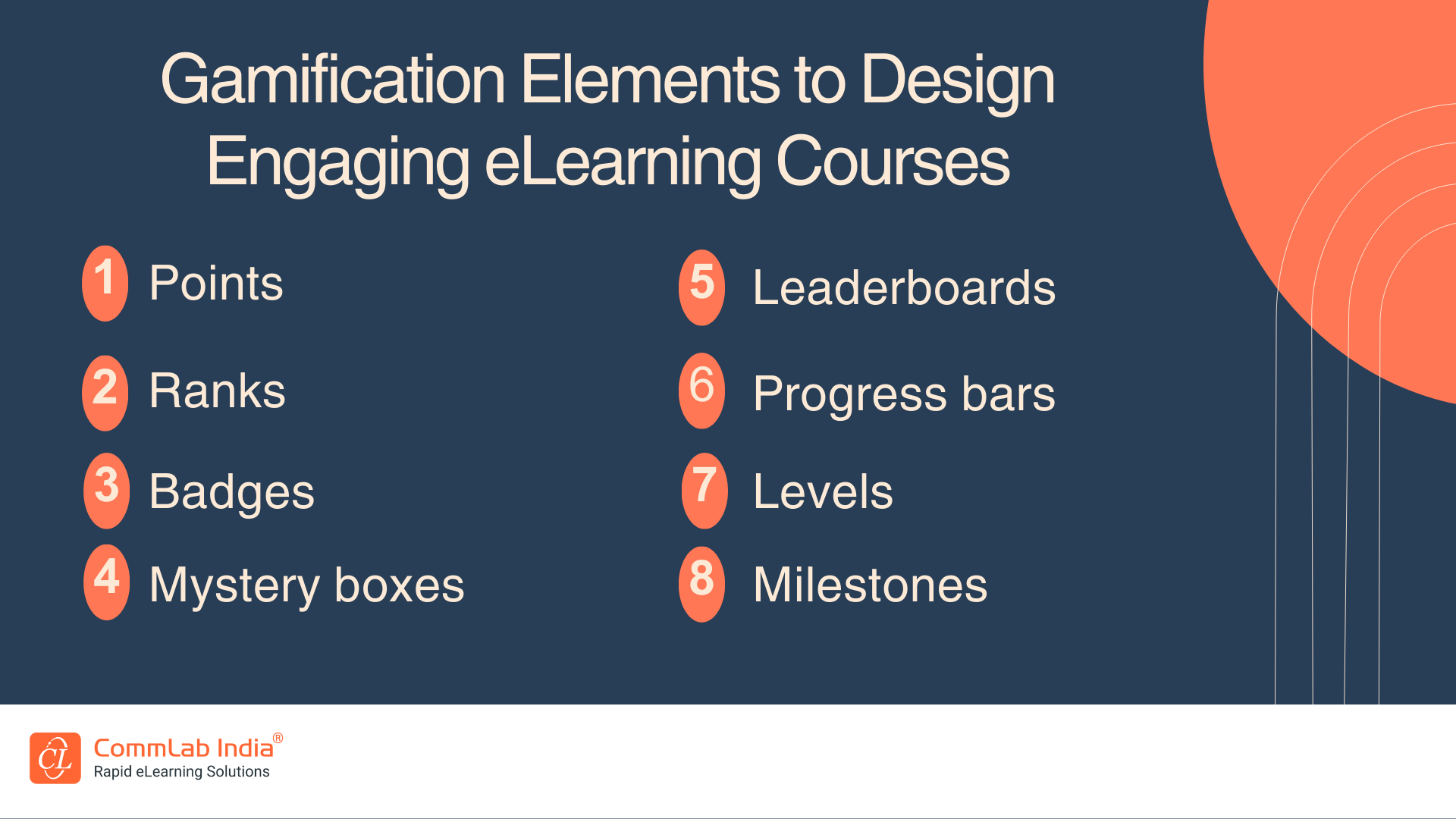 Gamification Elements to Design Engaging eLearning Courses