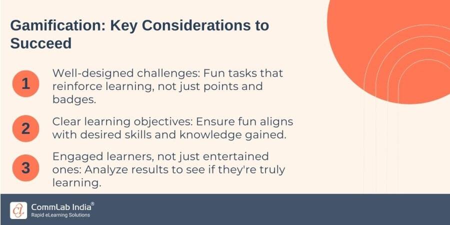 Gamification Key Considerations to Succeed