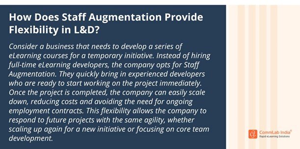 How Does Staff Augmentation Provide Flexibility in L&D