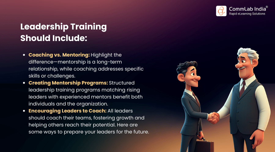 How Leadership Training Focuses on Mentorship and Coaching