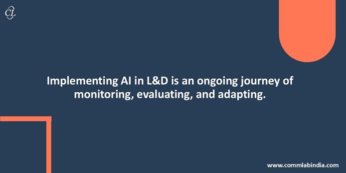 Implementing AI in L&D is an Ongoing Journey 