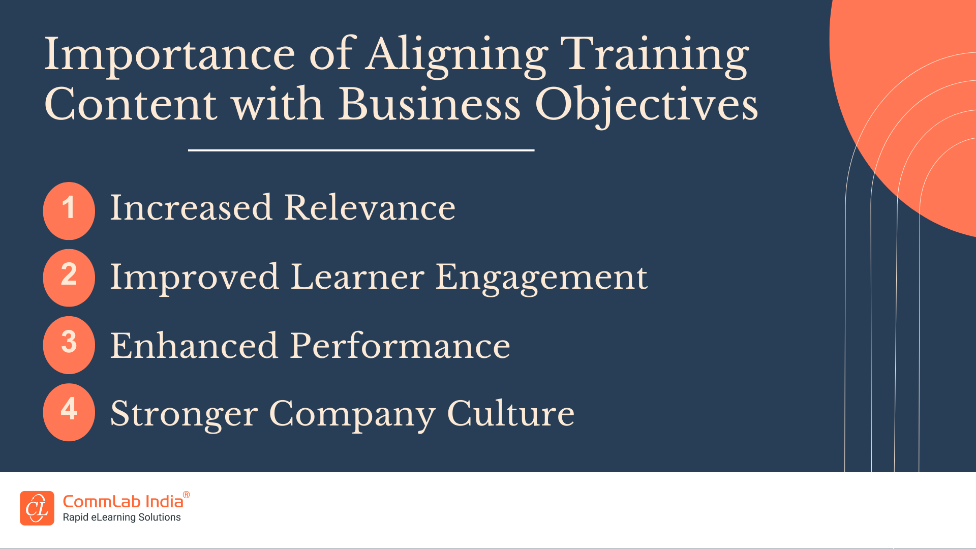 Importance of Aligning Training Content with Business Objectives