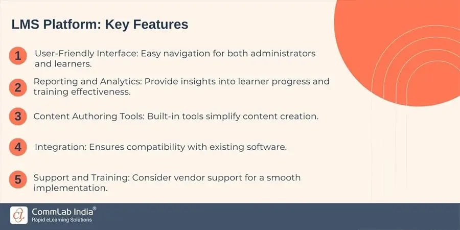 Key Features of LMS Platforms