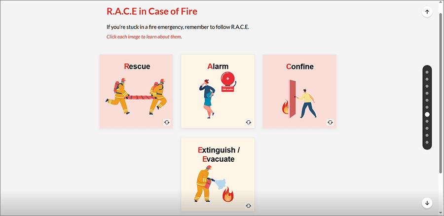 Microlearning for Fire Safety Training