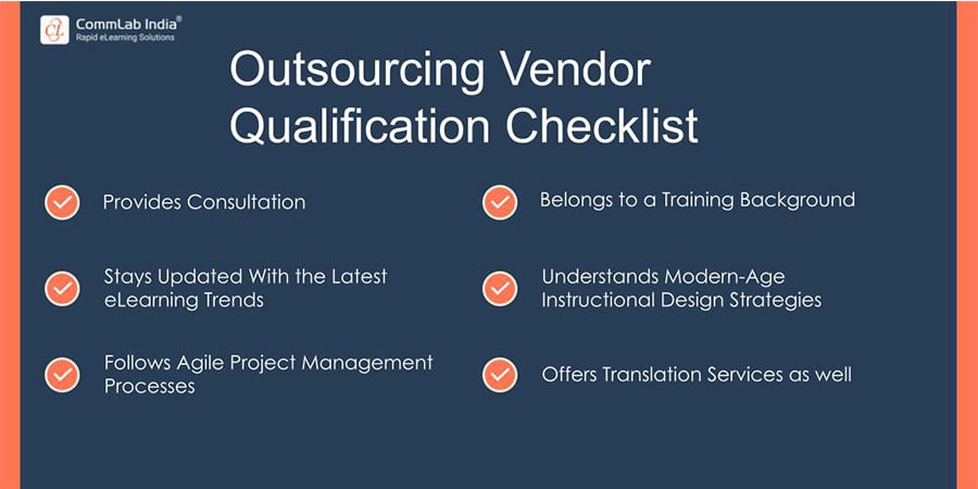 Outsourcing Vendor Qualification Checklist