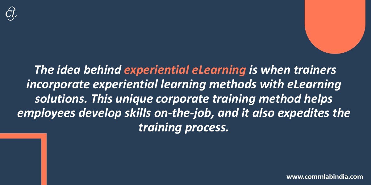 The Advantage of Experiential eLearning