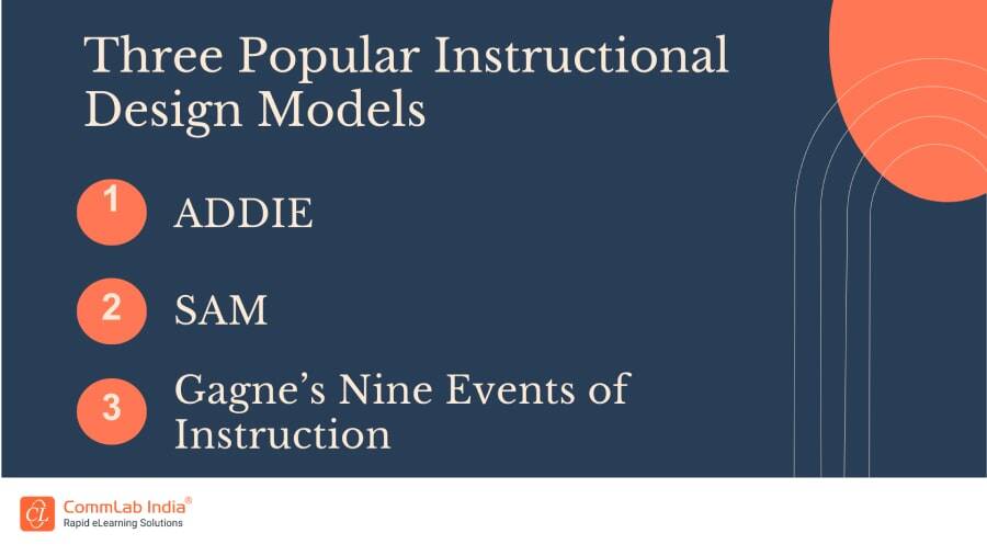 Three Popular Instructional Design Models