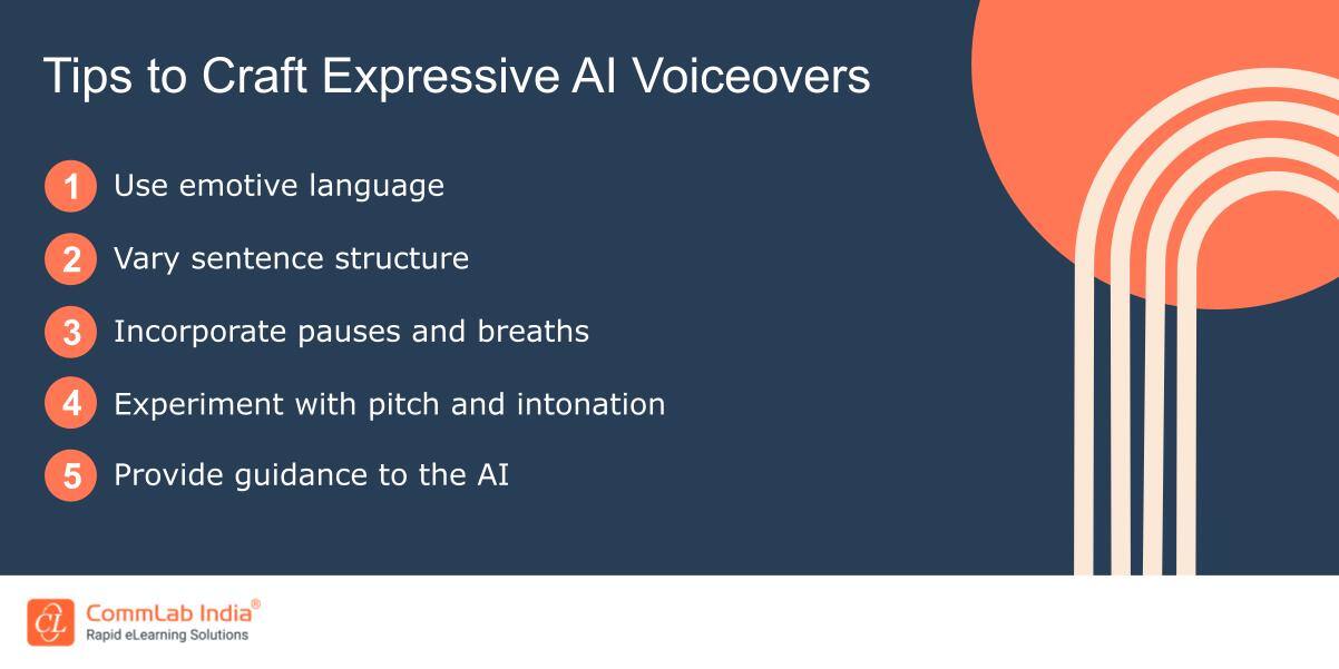 Tips to Craft Expressive AI Voiceovers