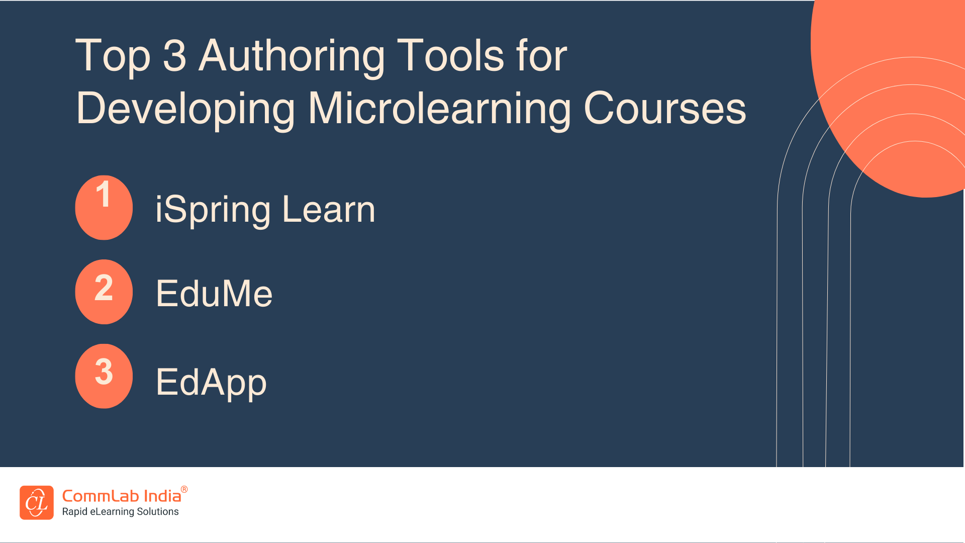 Top 3 Authoring Tools for Developing Microlearning Courses