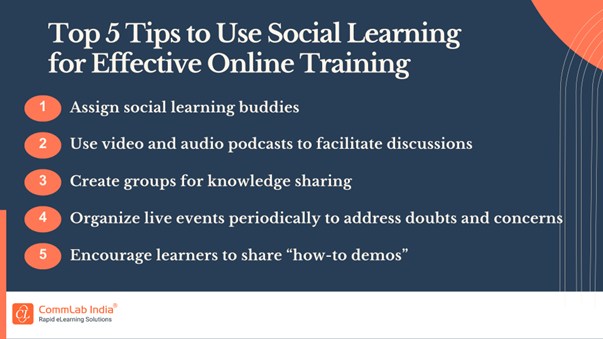 Top 5 Tips to Use Social Learning for Effective Online Training-4