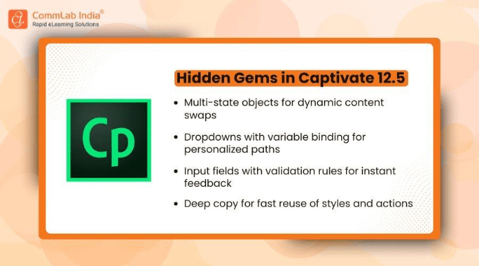 Top Features in Adobe Captivate 12.5