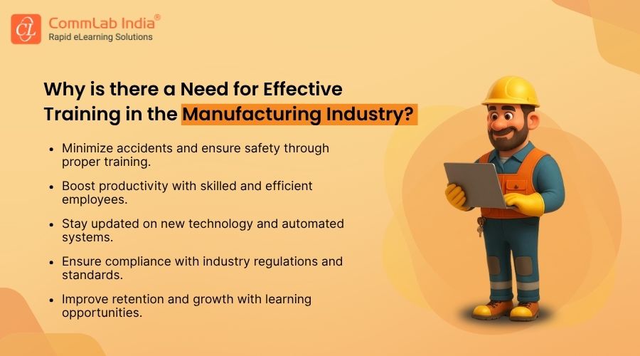 Why is there a Need for Effective Training in the Manufacturing Industry