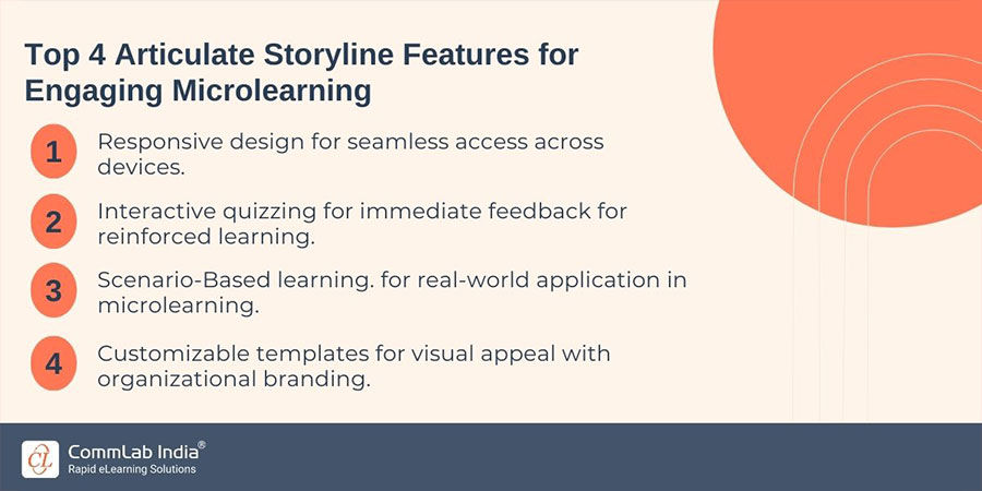 Top 4 Articulate Storyline Features for Engaging Microlearning