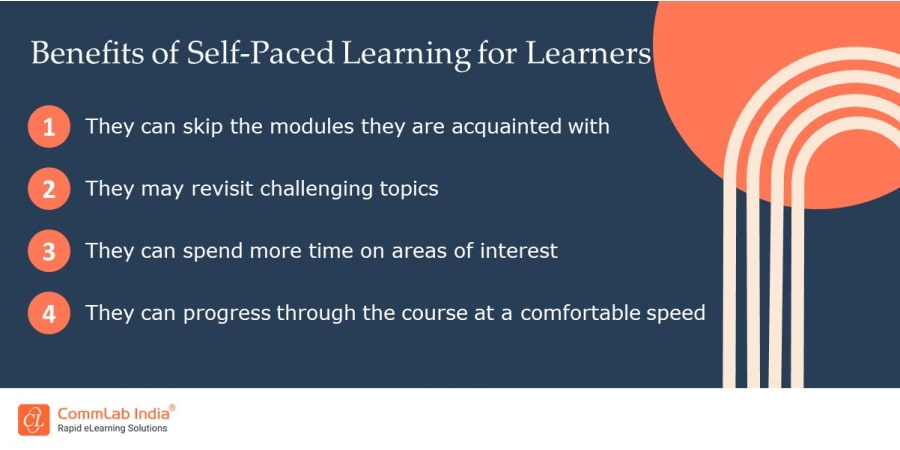 Benefits of Self-Paced Learning for Learners