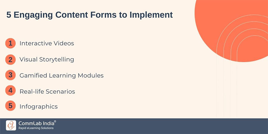 5 Engaging Content Forms to Implement