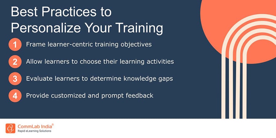 Best Practices to Personalize Training