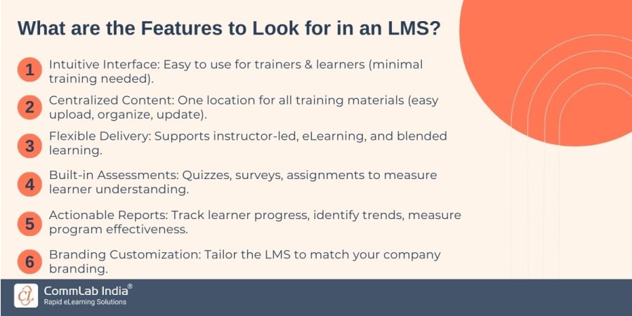 What are the Features to Look for in an LMS?