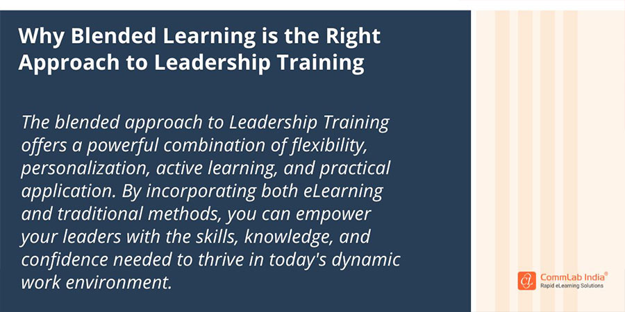 Why Blended Learning is the Right Approach to Leadership Training