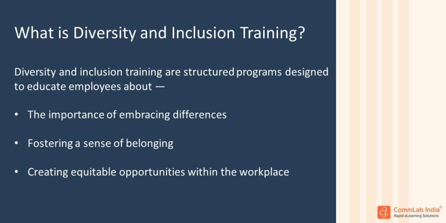 What is Diversity & Inclusion Training