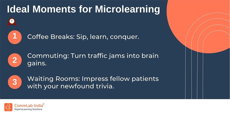 Ideal Moments for Microlearning