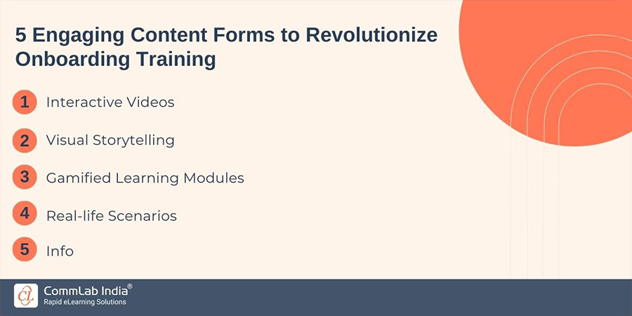 5 Engaging Content Forms to Revolutionize Onboarding Training