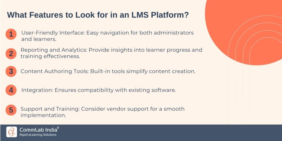 What Features to Look for in an LMS Platform?