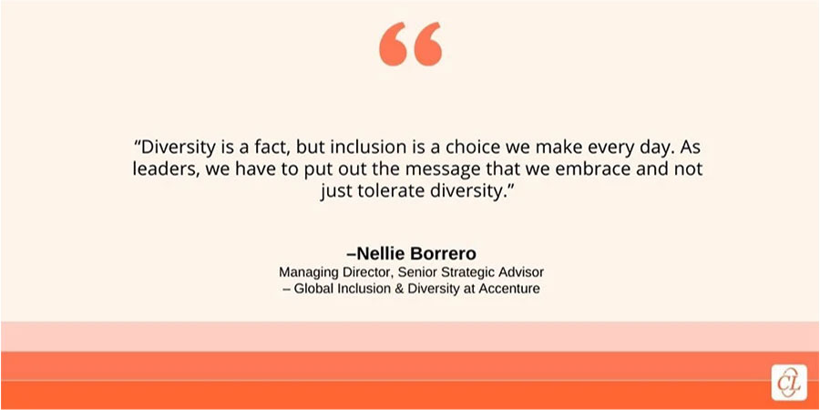 Nellie Borrero's Thoughts About Diversity and Inclusion