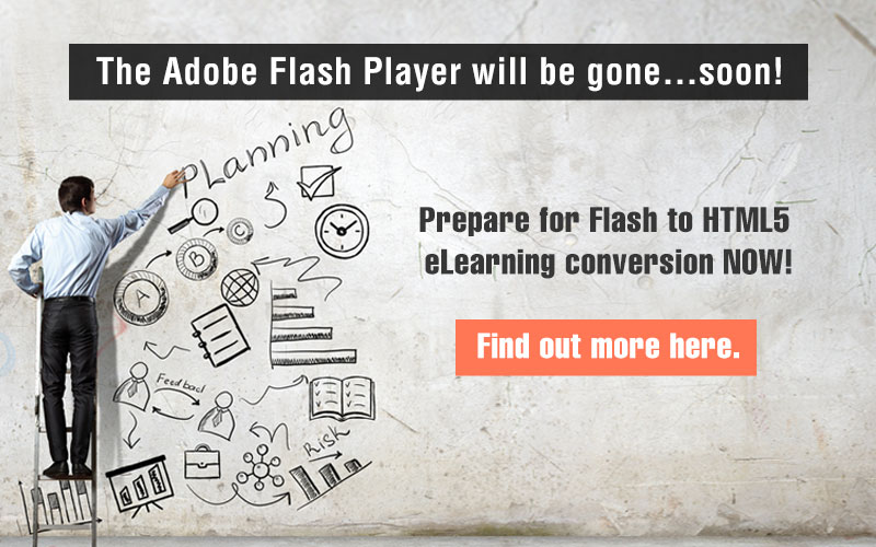 The Plan of Action for Flash to HTML5 eLearning Conversion