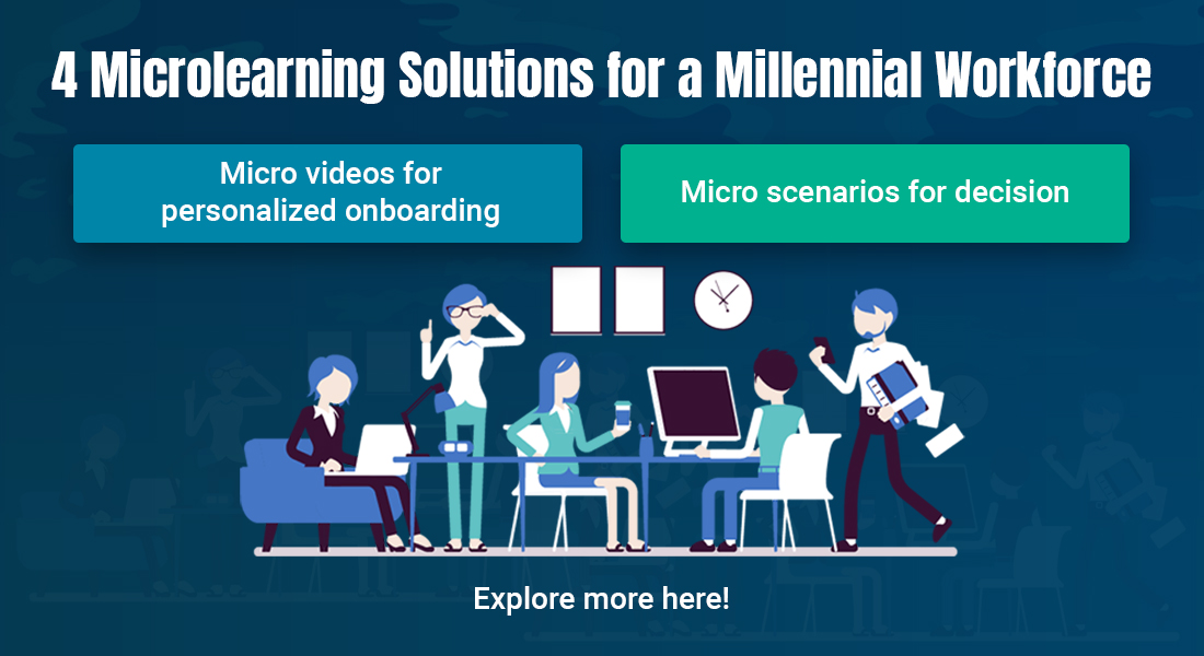  Microlearning for Millennials: 4 Meaningful Training Solutions [Infographic] 