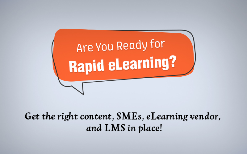 Are You Ready for Rapid eLearning? [Infographic]