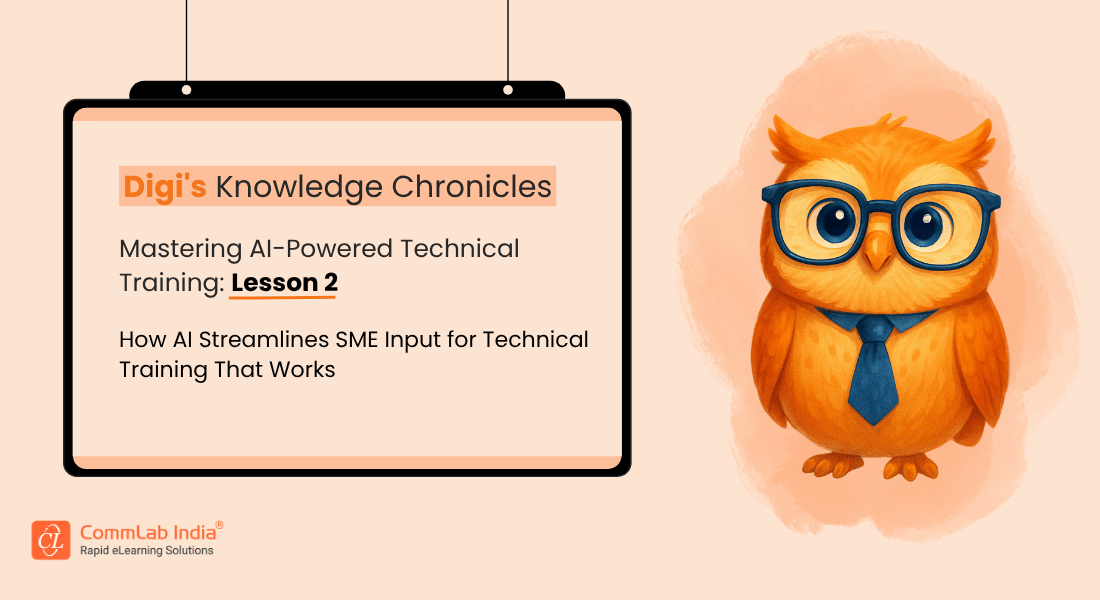 Faster SME Input: AI-Powered Technical Training for Better Sales Training Faster SME Input: AI-Powered Technical Training for Better Sales Training