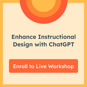 ChatGPT Workshop for Instructional Designers