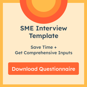 SME Interview Template